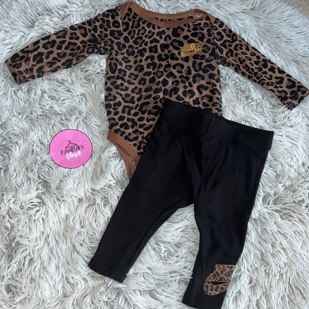 6M Leopard Nike Outfit